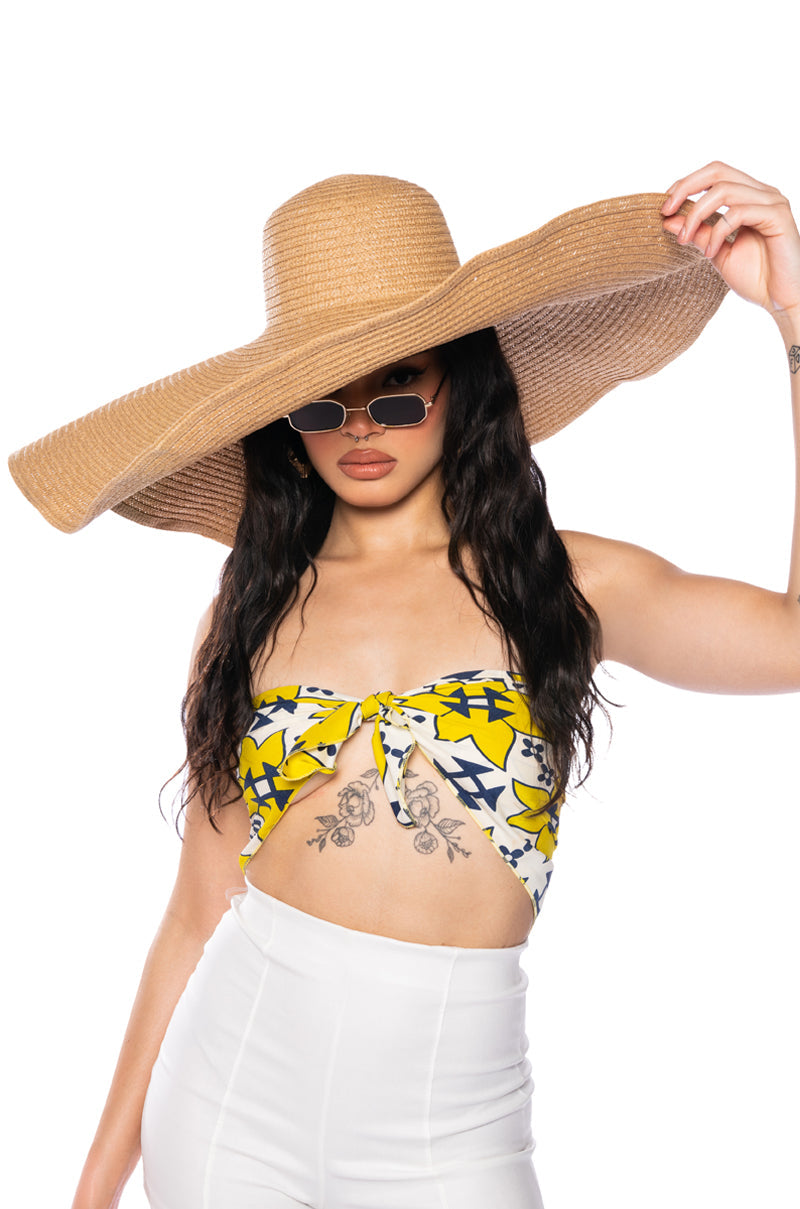 THE BIG DRAMA SUN HAT