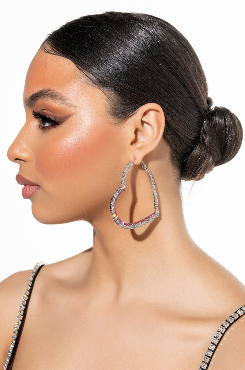 THE PINK LADY'S HEART HOOPS