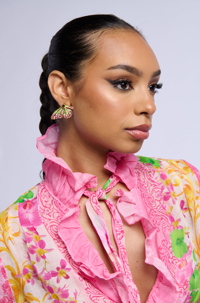 UNLIMITED POTENTIAL BUTTERFLY EARRING