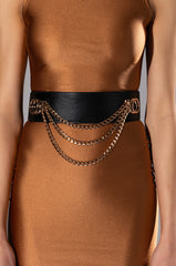 WILD ONES CHAIN STRETCH WAIST BELT